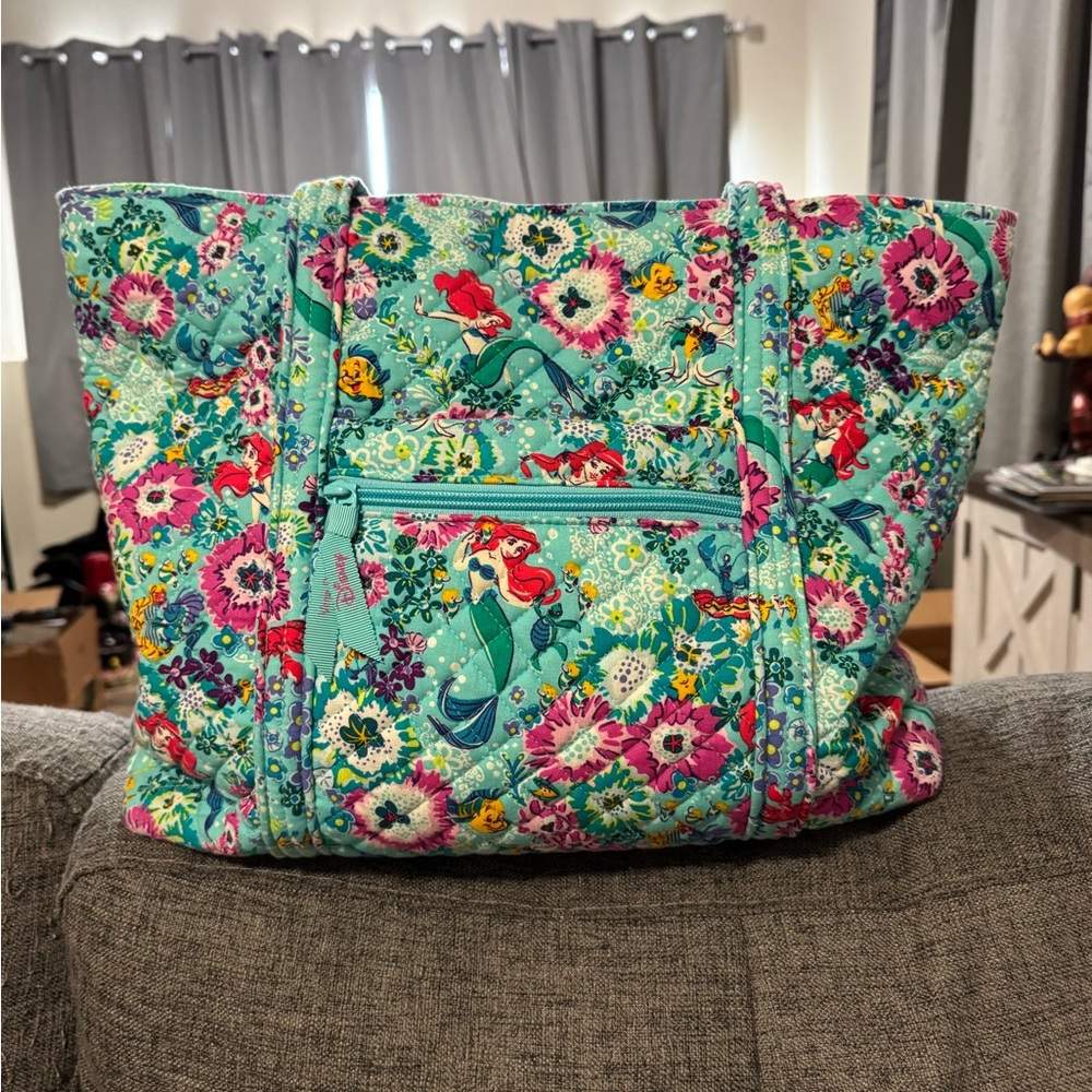 Vera Bradley the little mermaid Tote bag